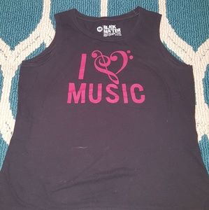 Hot topic I heart music tank